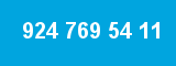 924 769 54 11